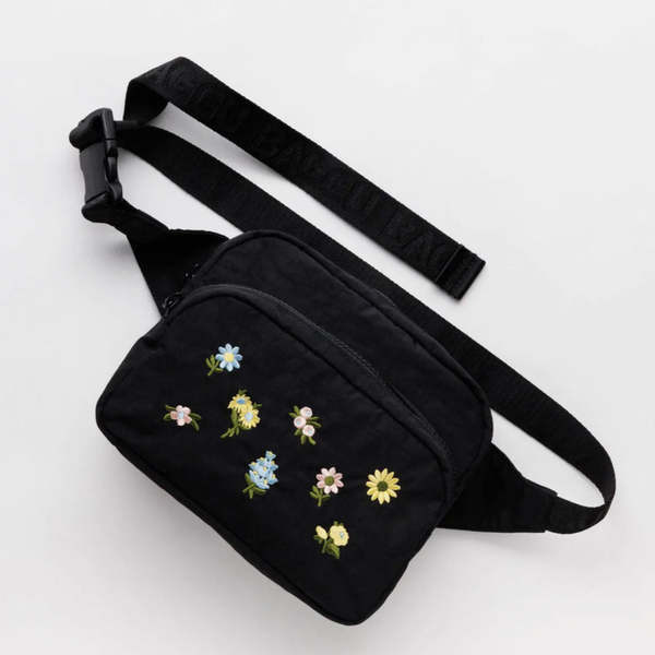 BAGGU Embroidered Ditsy Floral Fanny Pack Garmentory
