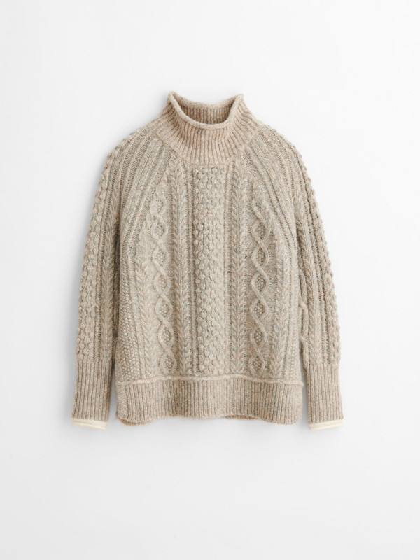 Driftwood Cable Sweater