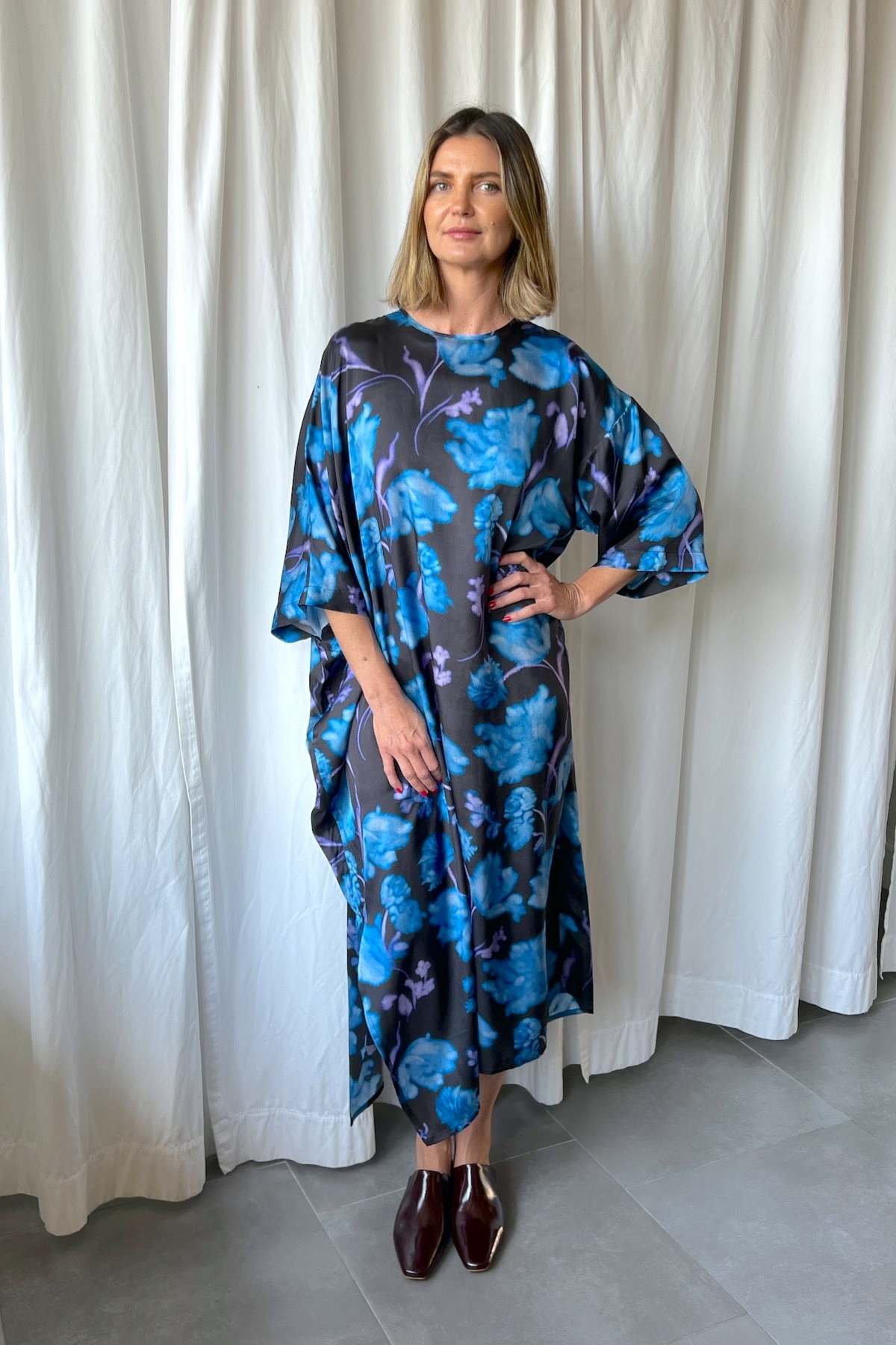 Christian Wijnants Darica Dress - moody floral print - Image 2 of 7