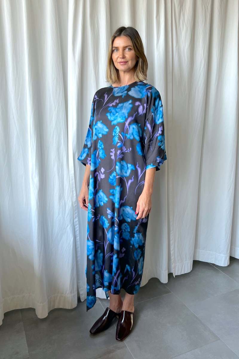 Christian Wijnants Darica Dress - moody floral print