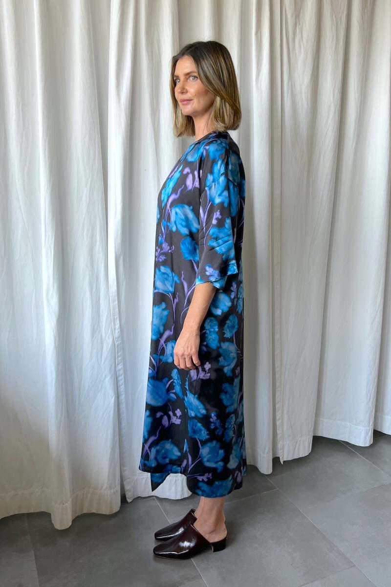 Christian Wijnants Darica Dress - moody floral print