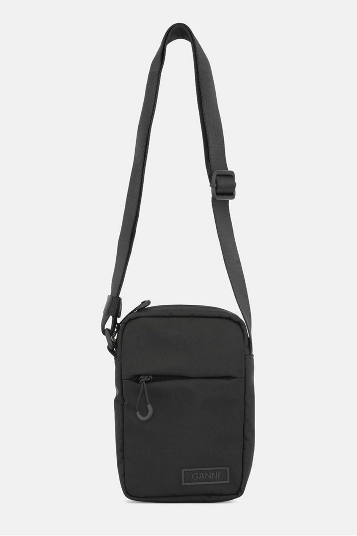 【GANNI】FESTIVAL CROSSBODY BAG GANNI Seasonal Recycled Tech Festival Crossbody Bag Red