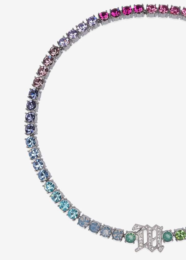 Misbhv M Rainbow Necklace Choker | Garmentory