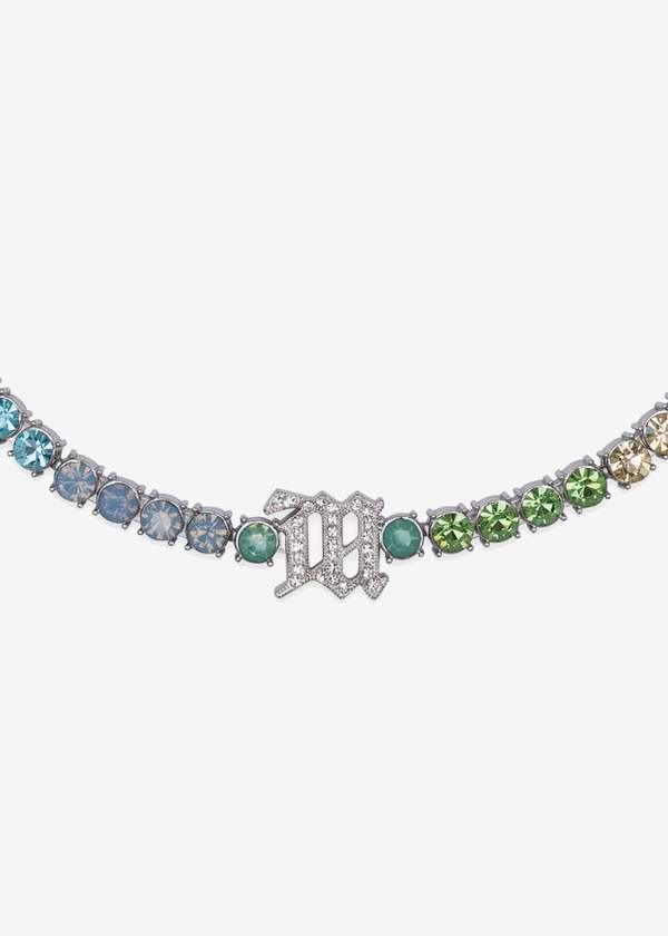 Misbhv M Rainbow Necklace Choker | Garmentory