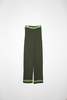 giu giu NONNA Starter Pants - Flora Blur/Celery Stripe - Thumbnail 1
