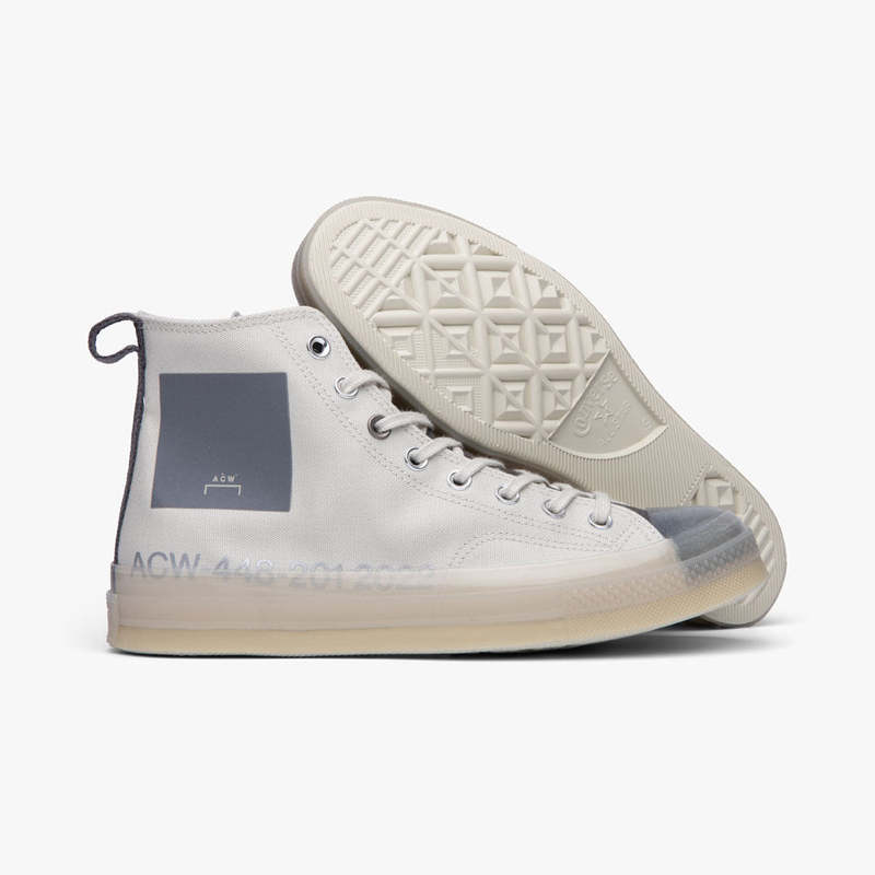 Converse x A COLD WALL Chuck 70 Hi Shoes Pavement/Silver Birch