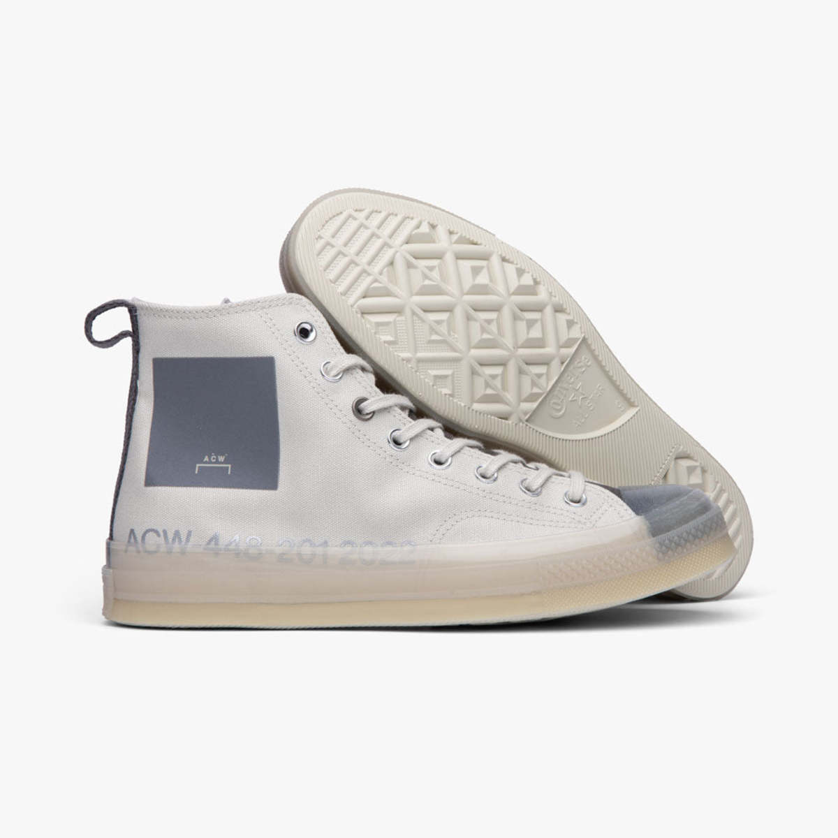 Converse x A COLD WALL Chuck 70 Hi Shoes Pavement/Silver Birch