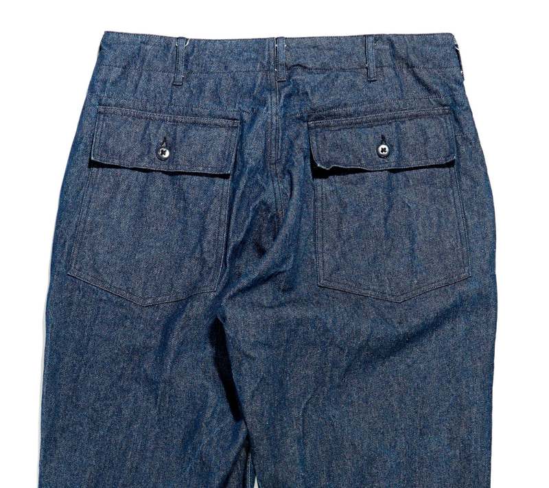 パンツ ENGINEERED GARMENTS Denim Fatigue Pant Engineered Garments Fatigue Pant Indigo Industrial 8oz Denim