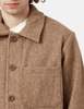 Le Laboureur Wool Work Jacket - Light Brown - Thumbnail 2