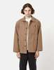 Le Laboureur Wool Work Jacket - Light Brown - Thumbnail 4
