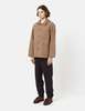 Le Laboureur Wool Work Jacket - Light Brown - Thumbnail 5