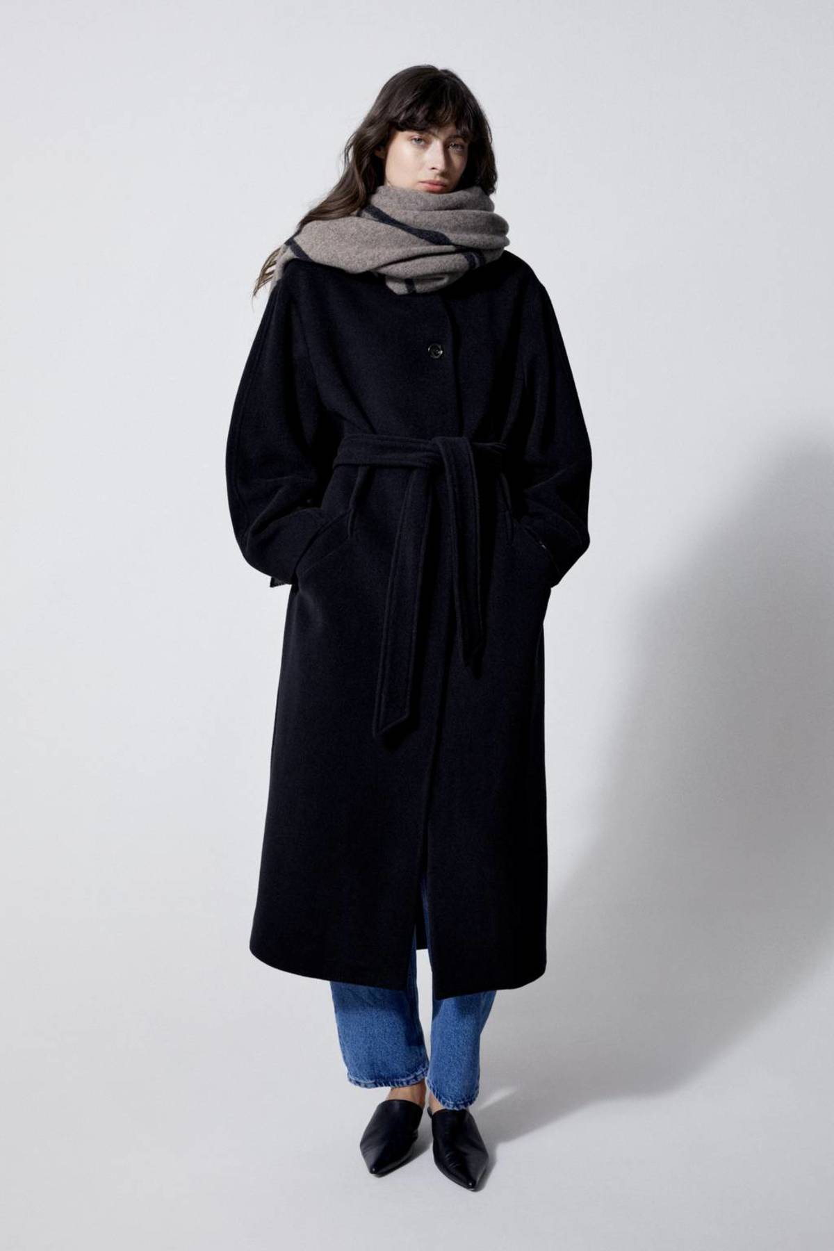 House of Dagmar Cameron Coat - Black - Image 1 of 3