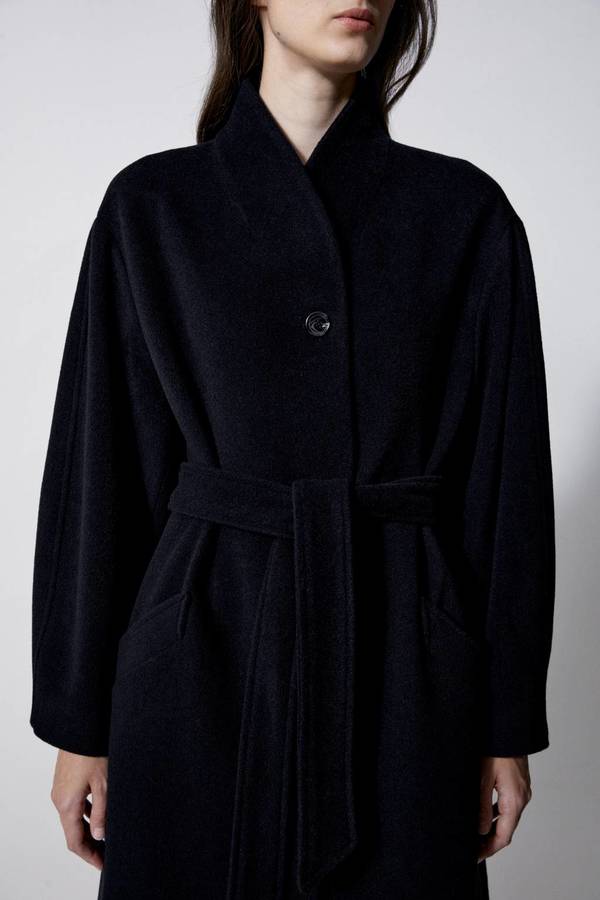 House of Dagmar Cameron Coat - Black