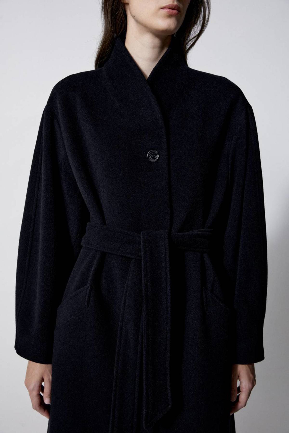 House of Dagmar Cameron Coat - Black - Image 3 of 3