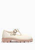 Small Lot Lug Sole Mary Jane - Natural - Thumbnail 3