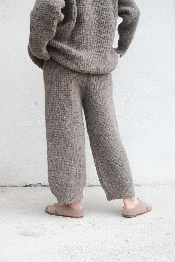 Lauren Manoogian Waffle Pant - Rock | Garmentory