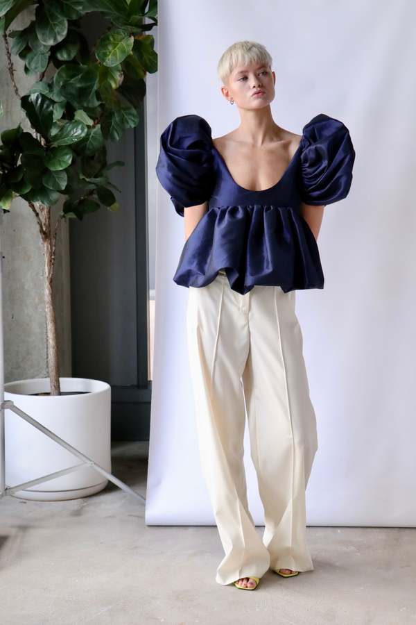 ジャケット・アウター Kika Vargas Louise ruffled blouse xs ジャケット・アウター Kika Vargas Louise ruffled blouse xs