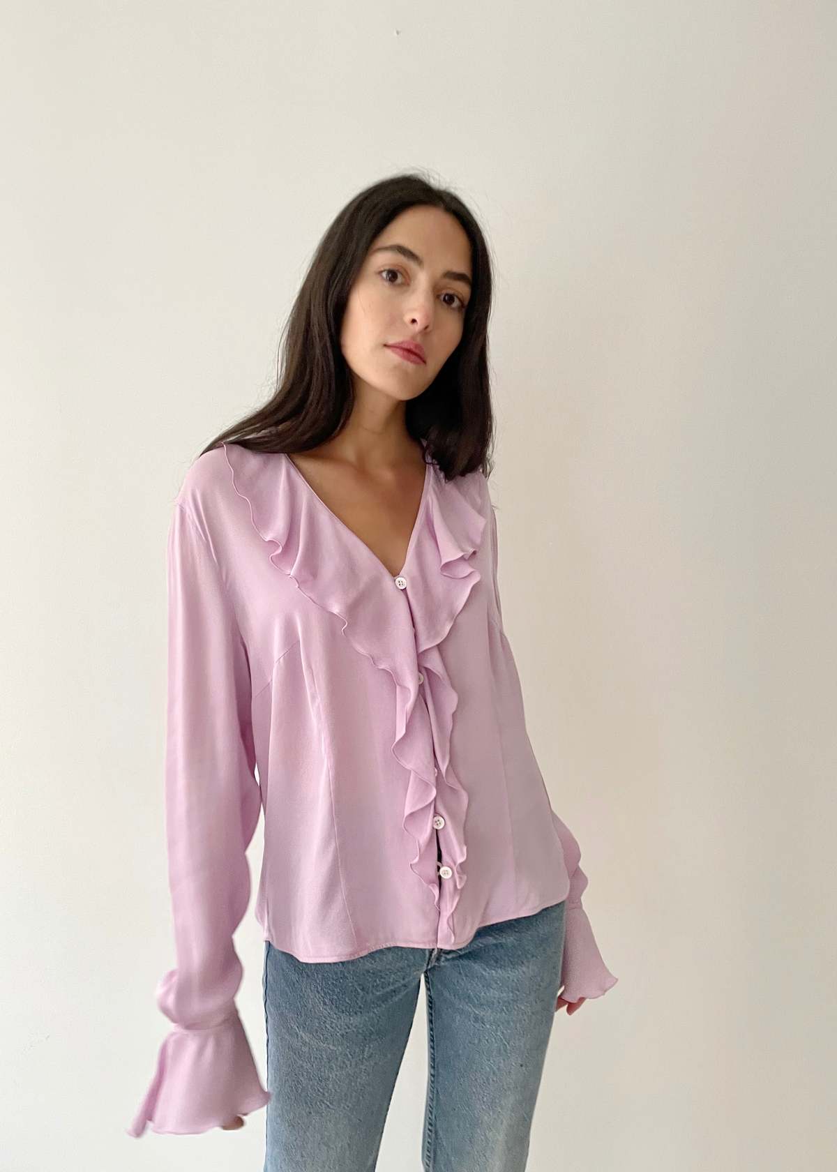 新品】ESCADA ボレロ 裏地シルク100% ショートジャケット ピンク