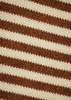 kids Caramel GUERNSEY KNIT JUMPER top -  CINNAMON STRIPE - Thumbnail 5