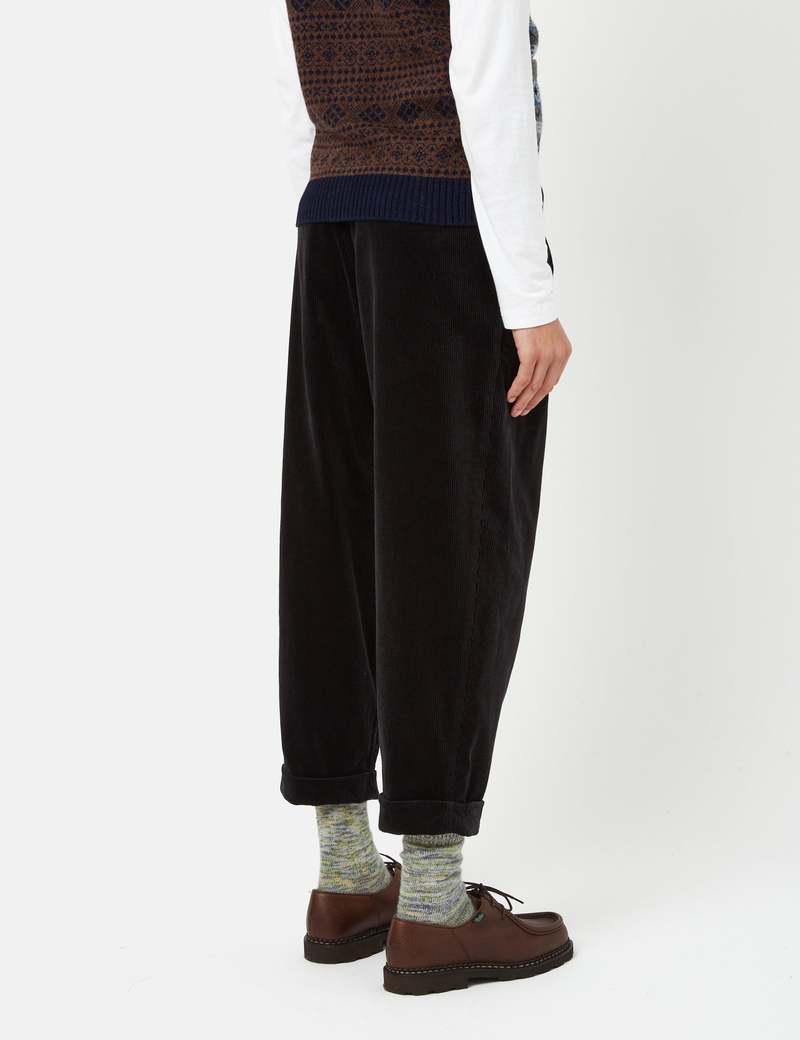 Ralph Lauren POLO GOLF Two-pleat corduroy pants for men, W30 equivalent cotton black type Vintage Second Hand main image 1