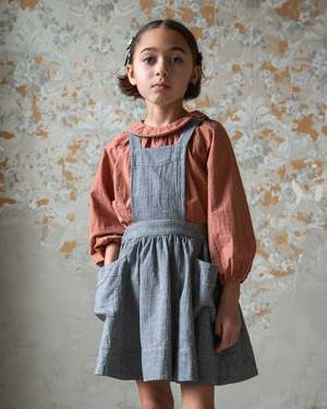 Kids Soor Ploom Harriet Pinafore - Mini Houndstooth | Garmentory
