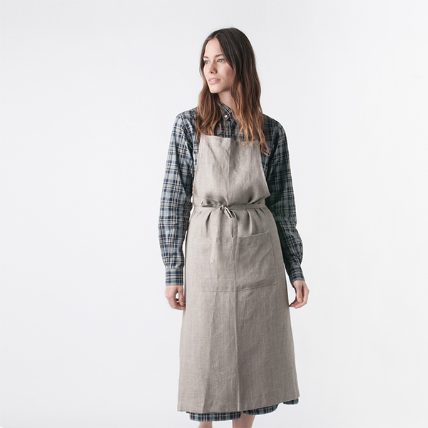 fog linen apron dress Over Apron: Natural Shop Fog Linen