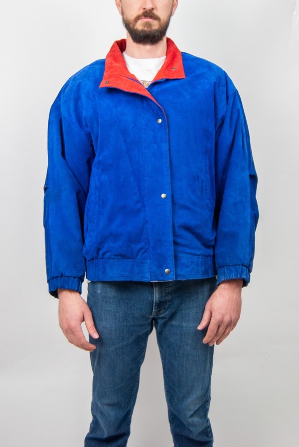 80's hot sale suede jacket