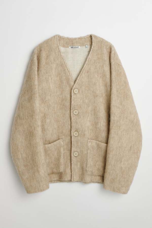 Our Legacy Cardigan - Antique White Mohair | Garmentory