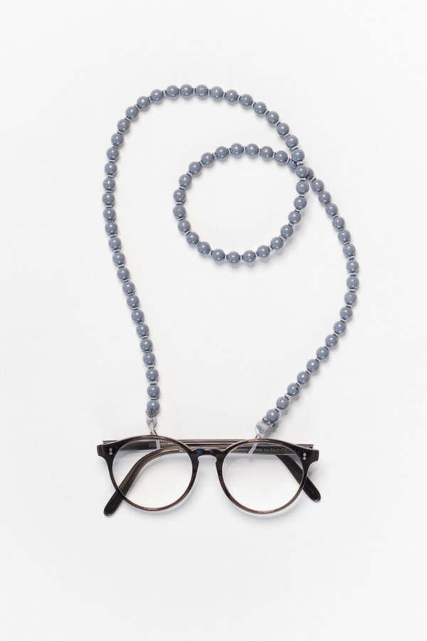 Ina Seifart Brillenkette Glasses Holder Grey Garmentory