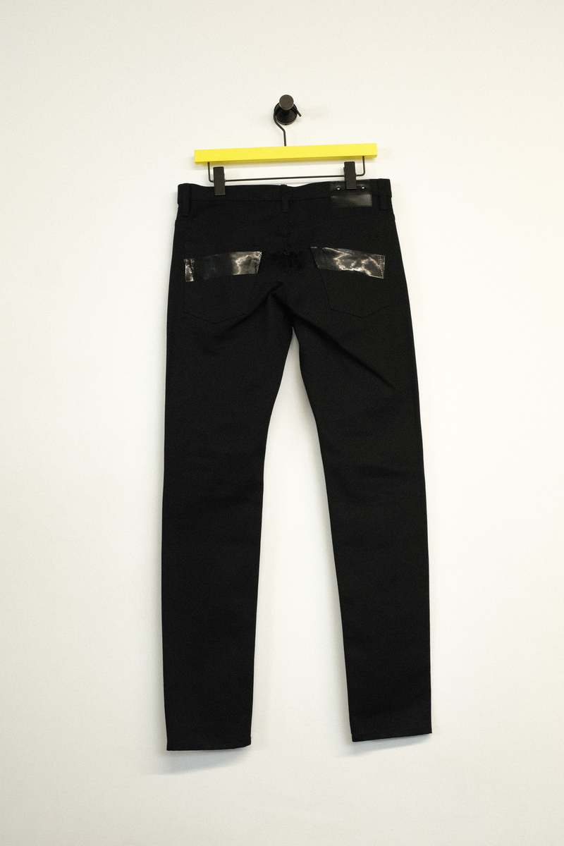 TAKAHIROMIYASHITA The Soloist. Slashed Slim Stretch Denim Noise 