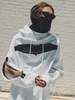 TAKAHIROMIYASHITA The Soloist. Monster Shaped Sweatshirt Slashed Oversized Hoodie - White - Thumbnail 8