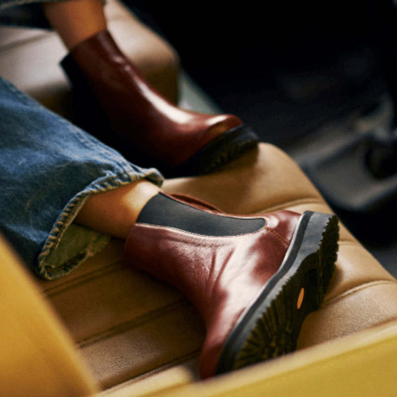 靴 mari giudicell Mari Giudicelli Lea Boot - Russet Brown | Garmentory