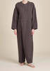 Black Crane Tie Jumpsuit - Grey - Thumbnail 4