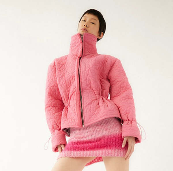 Tach Clothing Kika Floral Quilted Jacket Pink Garmentory