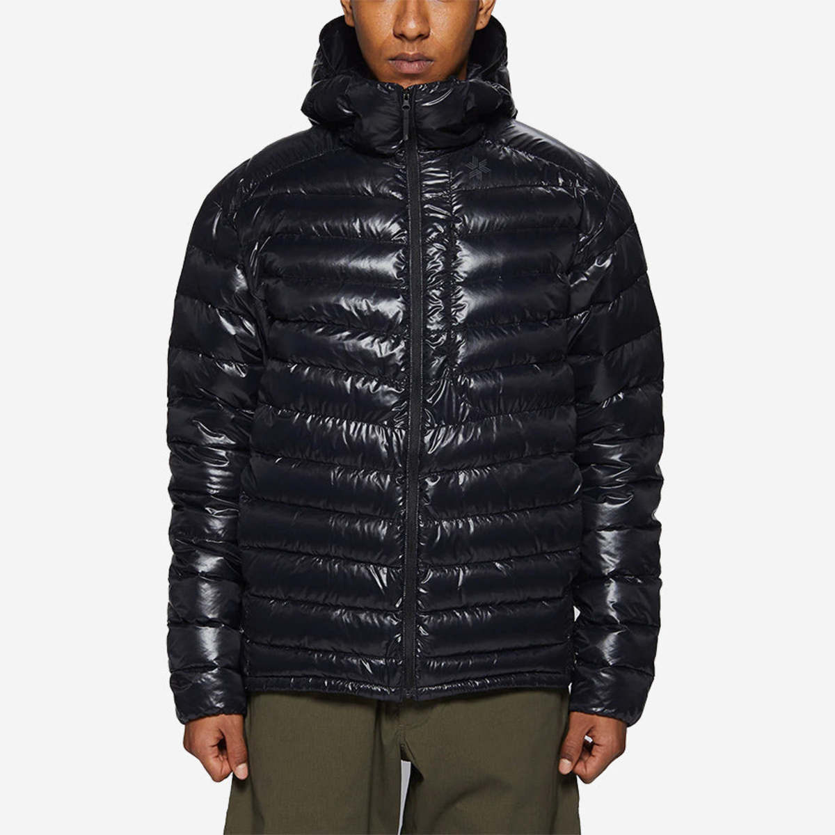 Goldwin PERTEX QUANTUM Down Hoodie Jacket - Black | Garmentory