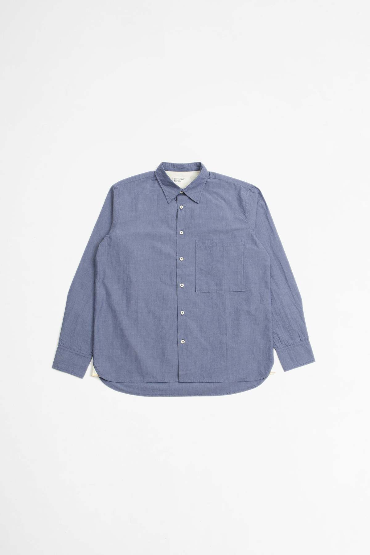 Heather Harlan - Long Shirt in Chambray Typewriter main image 1