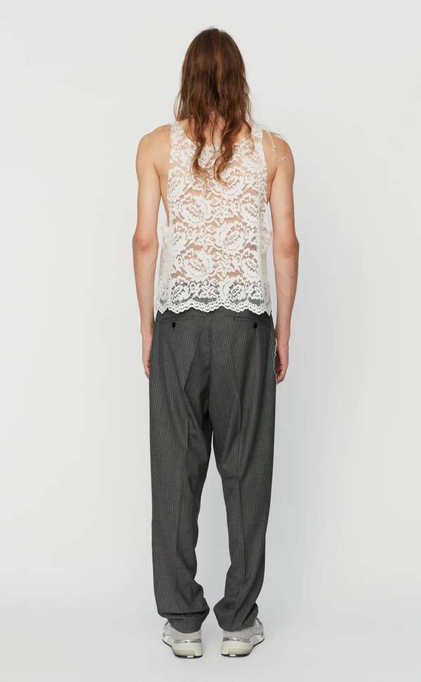 mfpen Scene Trousers - Dark Grey Stripe | Garmentory