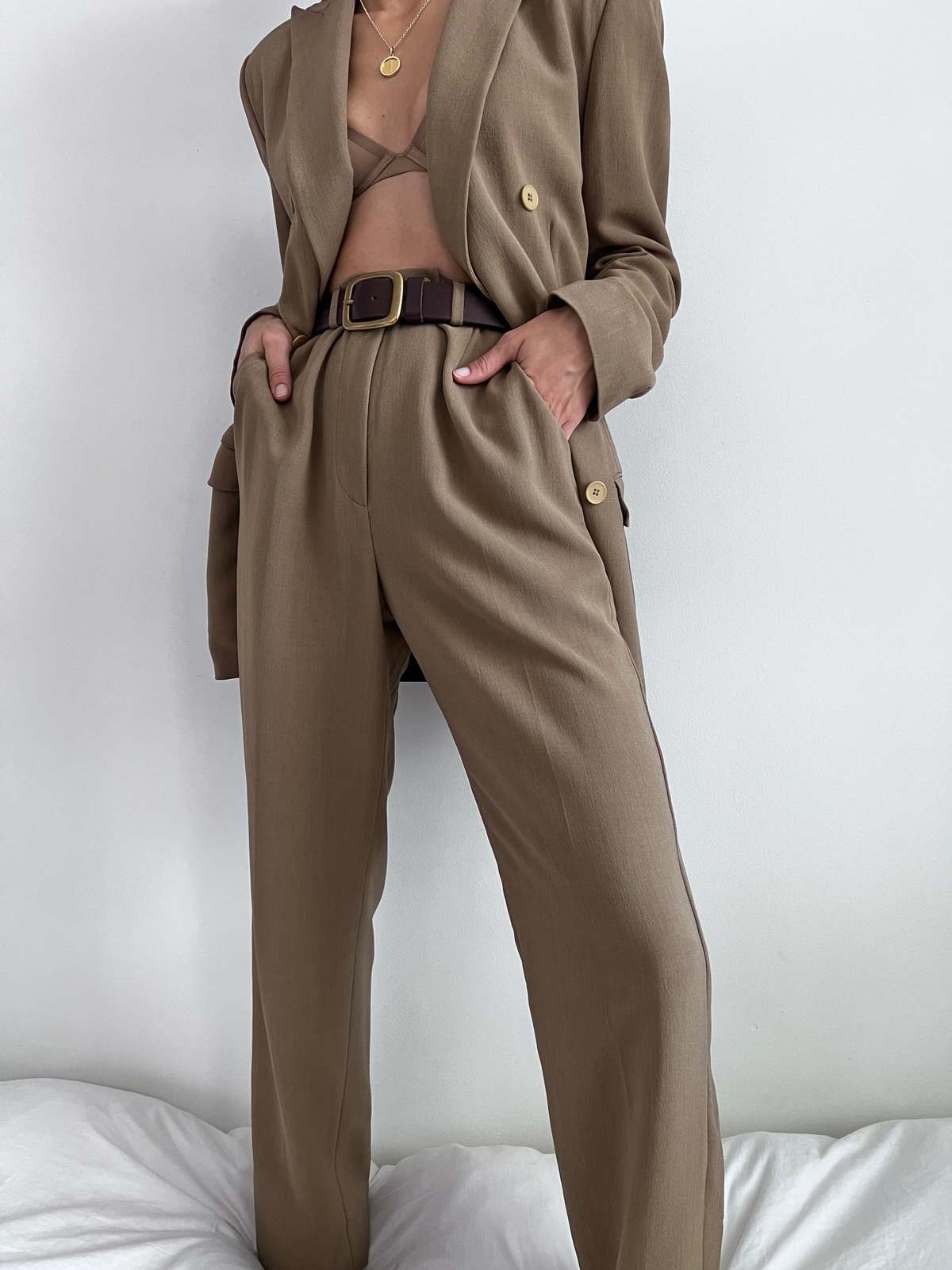 calvin klein pantsuit womens