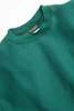 Camber 12 oz. Cross Knit Crewneck Sweatshirt - Dark Green - Thumbnail 4
