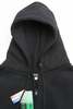 Camber 12oz Heavyweight Cross Knit Zippered Hoodie - Black - Thumbnail 2