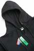 Camber 12oz Heavyweight Cross Knit Zippered Hoodie - Black - Thumbnail 5