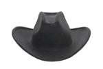 Clyde Cowboy Hat - Charcoal Wool - Thumbnail 4