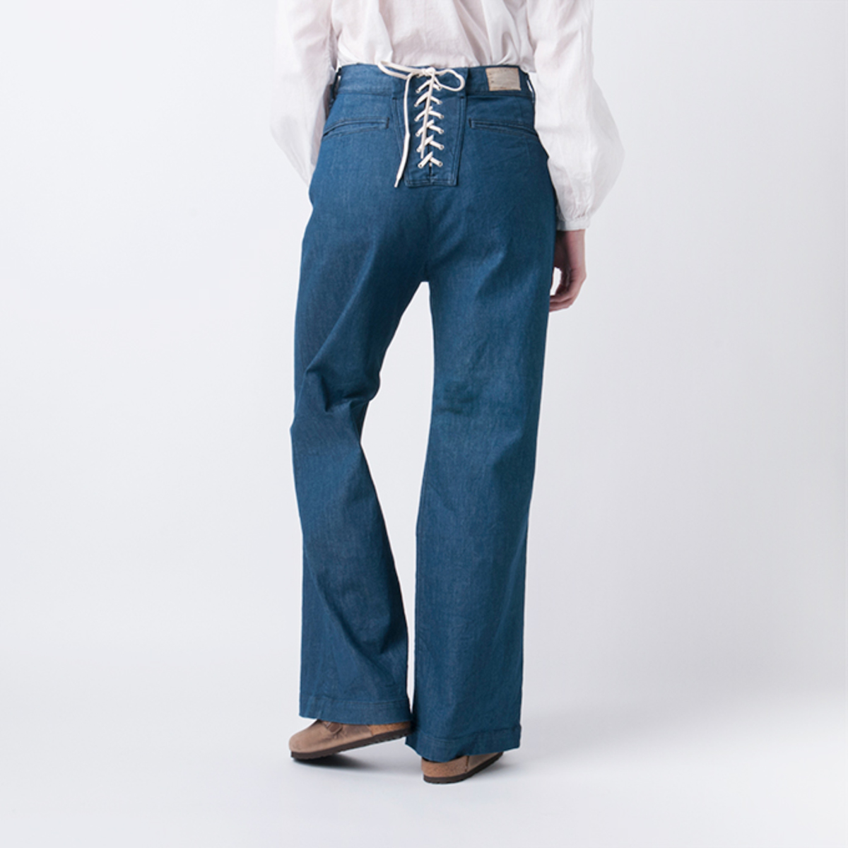 【IONSEOUL】(UNISEX) Ripen Lace Vintage Denim Pants 4JH278 IONSEOUL Ripen Lace Vintage Denim Pants (IONSEOUL/デニム