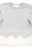 Kids Hailey Lace Sweater - Grey - Thumbnail 2