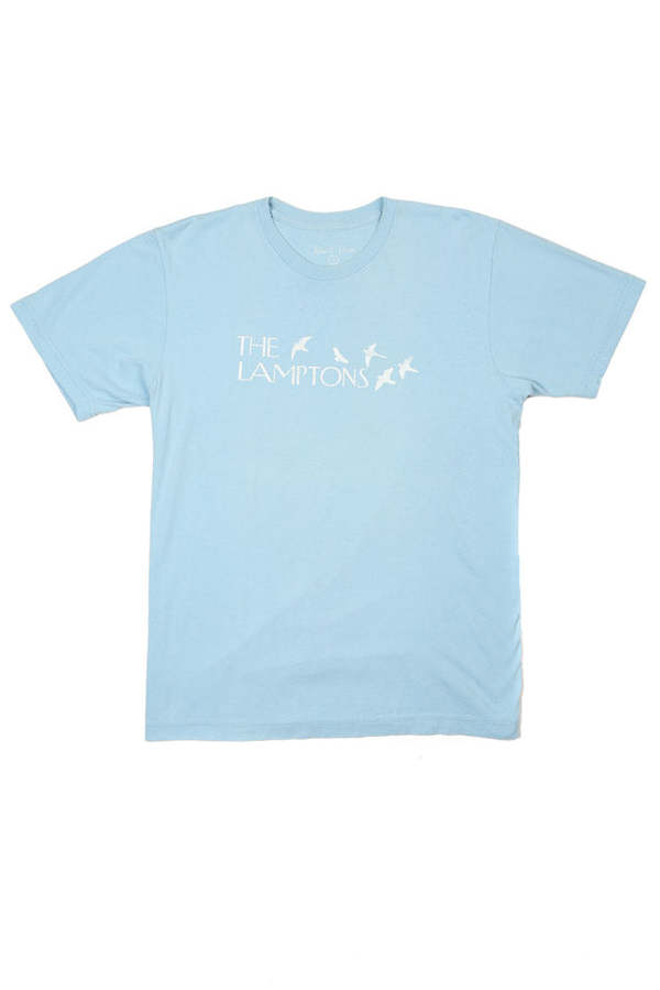 Blue&Cream Lamptons Crewneck Tee - Blue