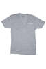 Blue&Cream Lamptons V-Neck Tee - Grey/White - Thumbnail 1