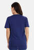 Blue&Cream Script V-Neck Tee - Navy - Thumbnail 3
