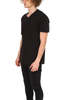 Vince SS Slub V Neck Tee - Black - Thumbnail 2