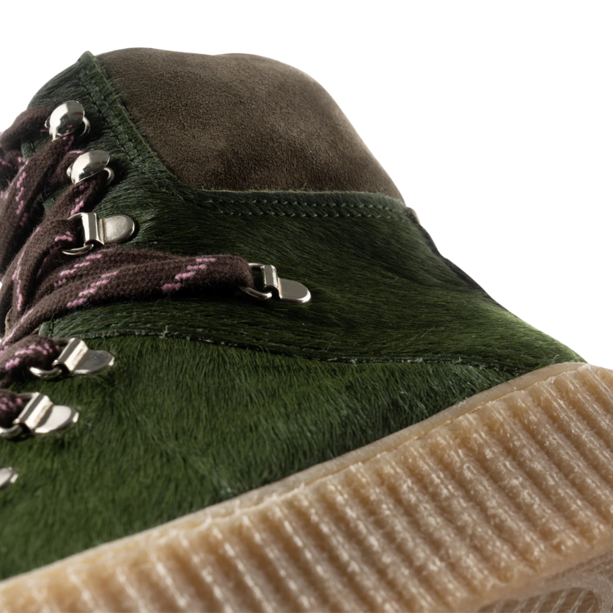 Shoe the Bear Agda Boot Suede Khaki Pony Garmentory