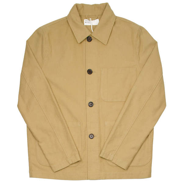 Universal Works Moleskin Field Jacket Sand Garmentory